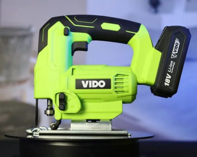 vido cordless 18V lithium jigsaw with battery