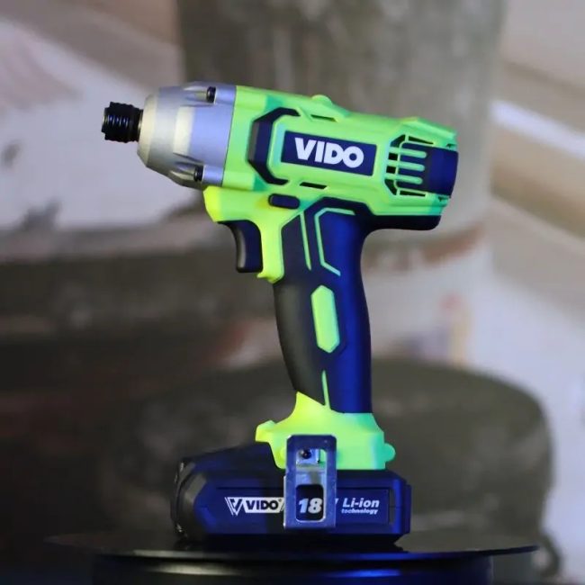 vido handheld 18V brushless cordless impact driver with battery