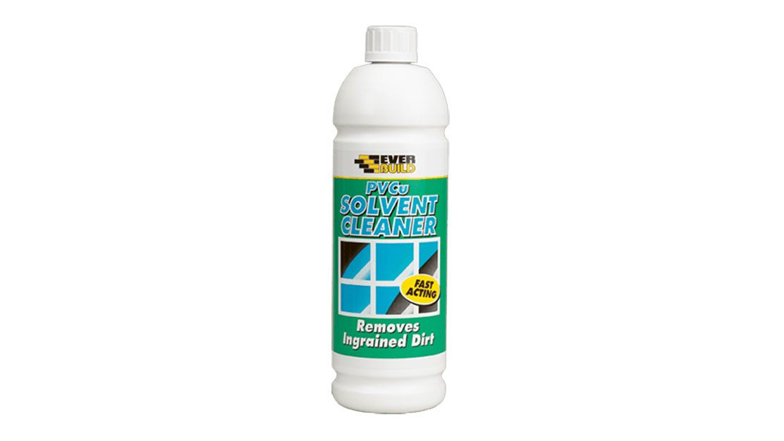 Have you heard about Everbuild PVCu Solvent Cleaner?