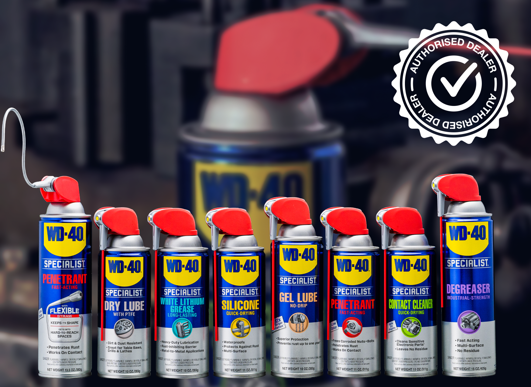 Dortech Direct is an Official WD40 Distributor!