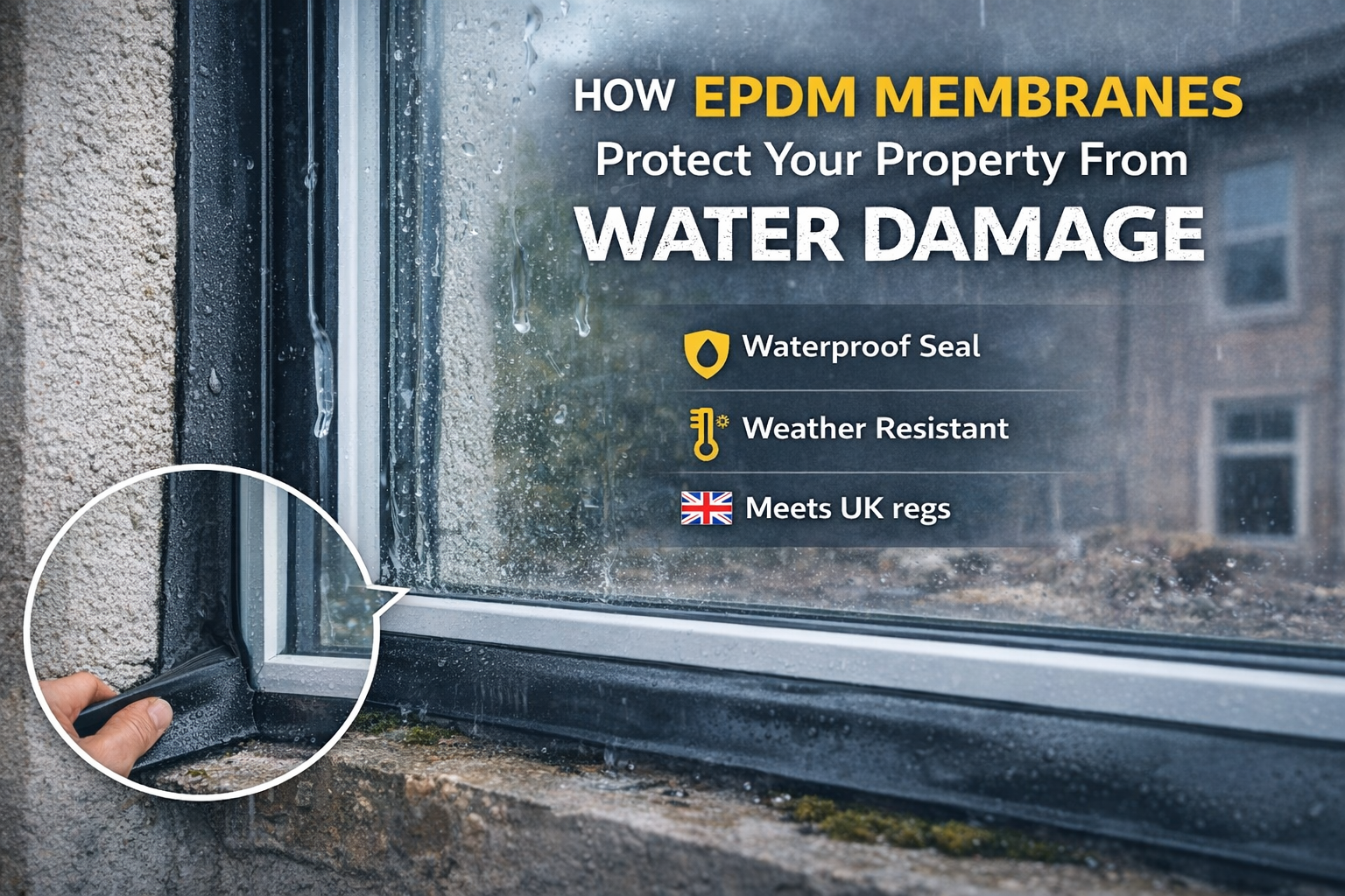 How EPDM Membranes Protect Your Property from Water Damage How EPDM Membranes Protect Your Property from Water Damage