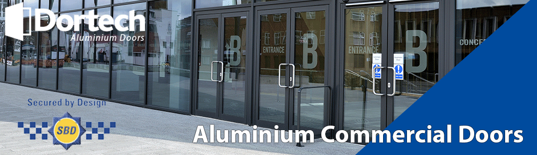 Aluminium Commercial Doors