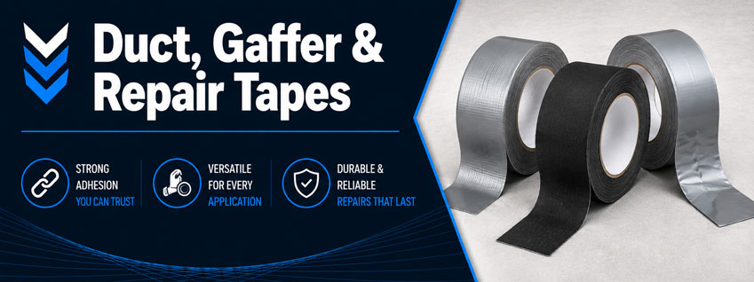 Duct, Gaffer & Repair Tapes