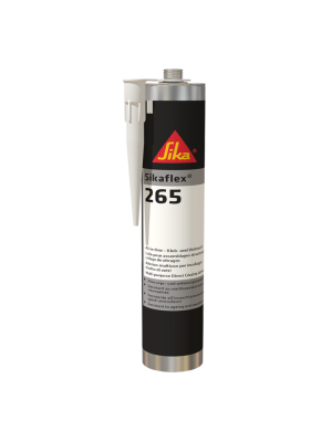 Sikaflex 265 Marine Mineral Glass Glazing - Black (300ml)
