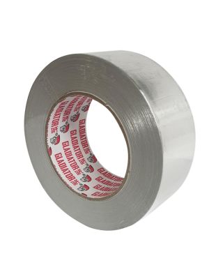 Gladiator Aluminium Foil Tape with Liner C12 - Silver (96mm x 45m)