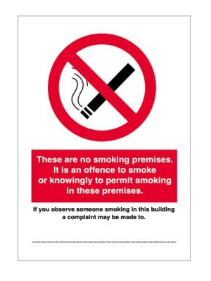 Jactone- It is against the law- safety sign-  Rigid PVC