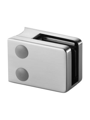 Glass Clamp MOD 42 Flat Back Square 304 Grade | 104200-000
