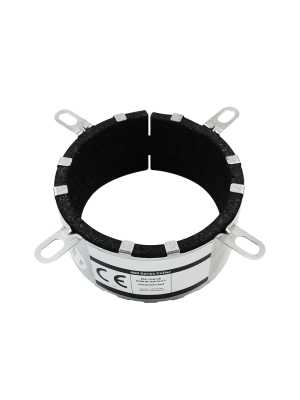 Stainless Steel Firestop Intumescent Pipe Collars - 4 hour Rated