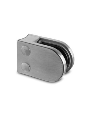 Glass Clamp MOD 25 Radius Back D-Shaped 304 Grade | 132500-042