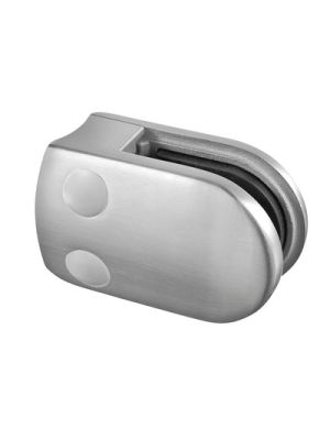 Glass Clamp MOD 28 Radius Back D-Shaped 316 Grade | 142800-042