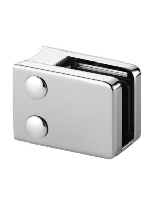 Glass Clamp MOD 42 Flat Back Square 304 Grade | 104200-000