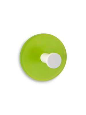 Inofix Adhesive Semi-transparent Circular Hook - Green (Pack 2)