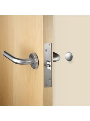 Adhesive Wall Door Stop with Shock Absorber (Pack of 2) | F2080G