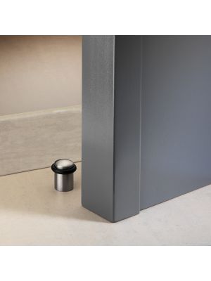 Metallic Door Stop with Rubber O-Ring & Screws | F2100G