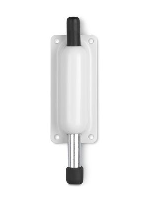 Non-Slip Foot Operated Door Retainer - White | F2104
