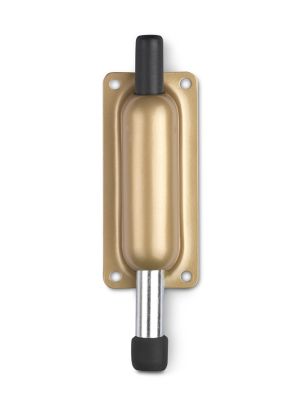 Non-Slip Foot Operated Door Retainer - Gold | F2105