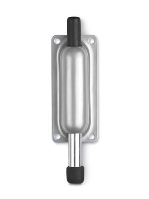 Non-Slip Foot Operated Door Retainer - Matt Chrome | F2106
