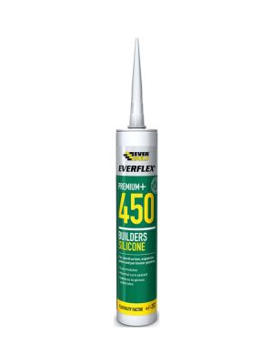 Sika Premium 450+ Builders Silicone - White (300ml)