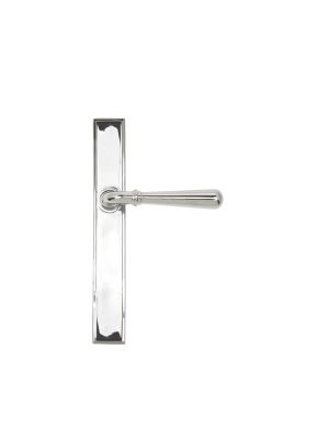 Polished Chrome Newbury Slimline Lever Latch Set - 45431 | From the Anvil