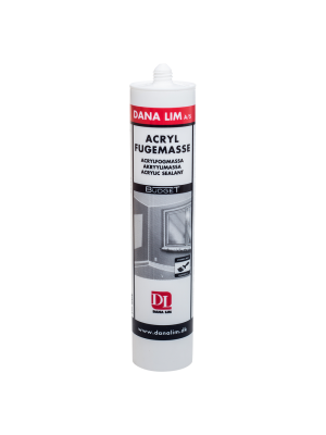 Budget Acrylic Sealant 501- White 300ml