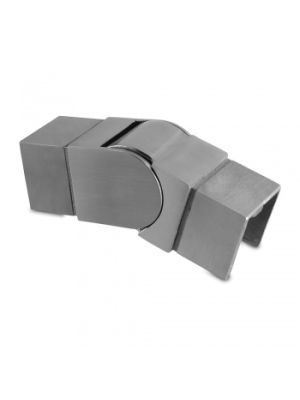 Square Downward Adjustable Connector - Grade 304