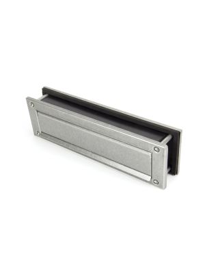 Pewter Traditional Letterbox - 91527 | From the Anvil