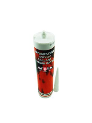 Firestop Intumescent Acoustic Acrylic Sealant - 310ml Cartridge