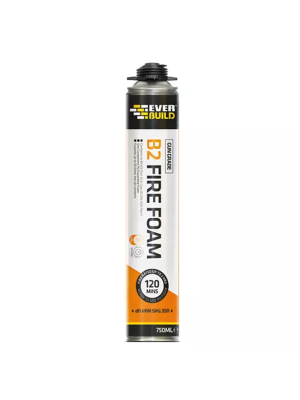 Everbuild B2 Gungrade Fire Foam (750ml) | A4261 | Dortech Direct