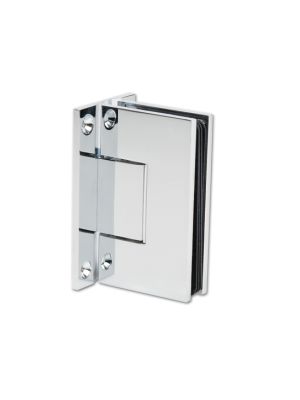 Bilbao Premium Shower Door Hinge - Both Sides Wall Mounted - Chrome Plated