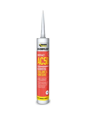 Everflex Contract AC50 Acoustic Sealant - White (380ml)