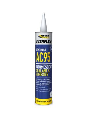 Everflex Contract AC95 Intumescent Acoustic Sealant - White (600ml)
