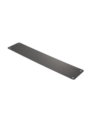 Atlantic Pre-Drilled Door Finger Plates - Matt Black (350mm x 75mm) | T2536