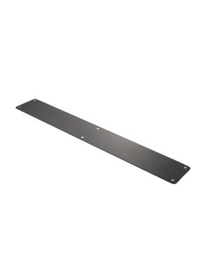 Atlantic Pre-Drilled Door Finger Plates - Matt Black (500mm x 75mm) | T2538