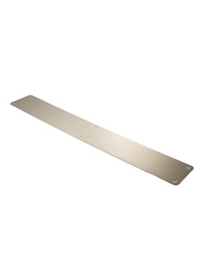 Atlantic Pre-Drilled Door Finger Plates - Satin Stainless Steel (650mm x 75mm) | T2541