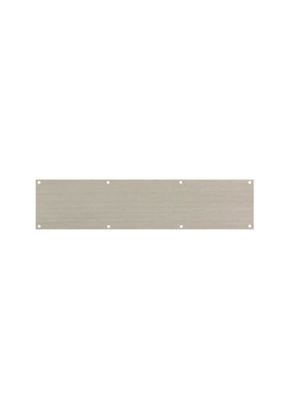 Atlantic Pre-Drilled Door Kick Plates - Satin Stainless Steel (690mm x 150mm) | T2543