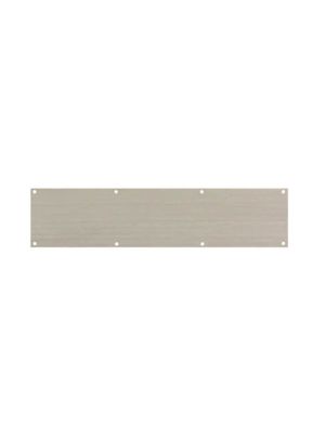 Atlantic Pre-Drilled Door Kick Plates - Satin Stainless Steel (855mm x 150mm) | T2549