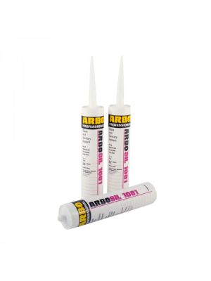 Arbosil 1081 Silicone Sealant - White (310ml)