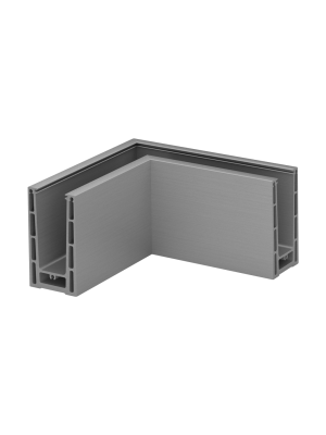 Q-Railing Base Channel Corner Primer, Top, MOD 8411 - Inner and Outer Corner 
