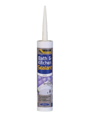 Everbuild Bath & Kitchen Sealant - White (290ml)