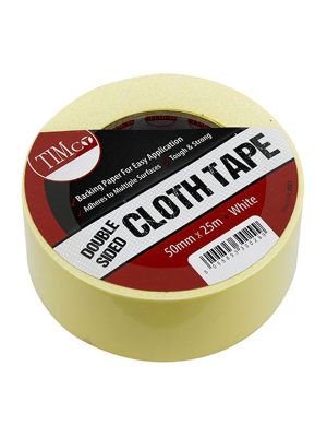 Timco Double Sided Cloth Tape 50mm