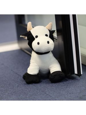 Carly the Cow Weighted Animal Doorstop