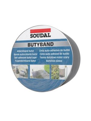 Soudal Butyband Butyl Flashing Tape - Lead (10m)