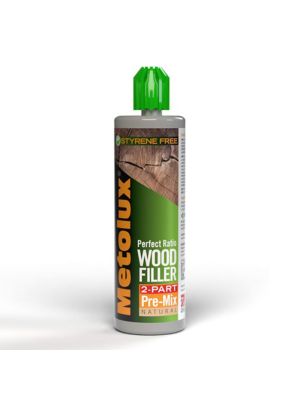 Metolux Perfect Ratio Two Part Pre-Mix Wood Filler (300g)