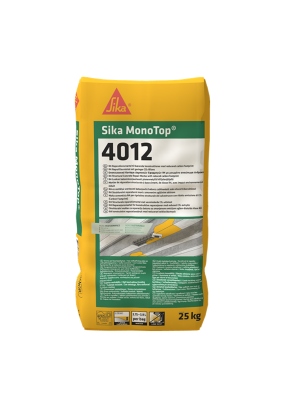 Sika MonoTop 4012 High Performing Concrete Repair Mortar - Grey (25kg) | D9316