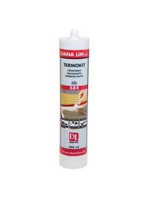 Window Putty 684: Long-Lasting, Flexible Sealant for Glass, Metal, and Wood