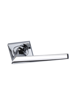 Eugene Door Lever Handle (Set) - Polished Chrome