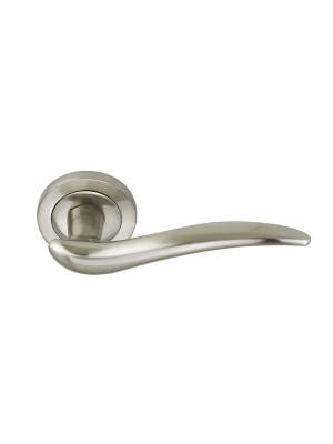Simone Rose Handle (Set) - Satin Nickel
