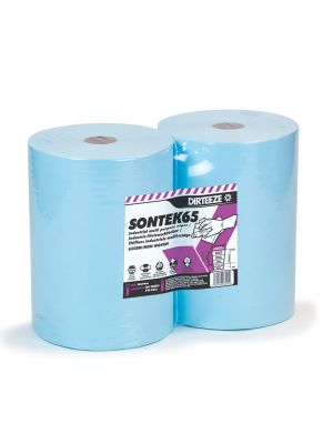 Dirteeze Sontek 65 Low Lint Technical Wipes Twin-Pack Rolls - 280 sheets 
