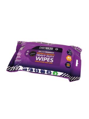 Dirteeze -Rough & Smooth wipes Flowpack - 40 Micro-Beaded Cloths - 22 x 20cm degreaser