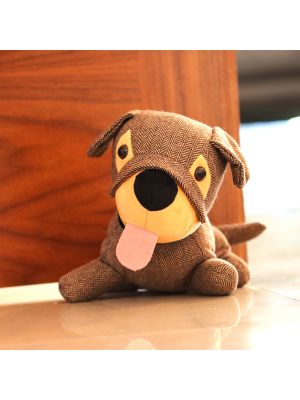 Polly the Puppy Weighted Animal Doorstop